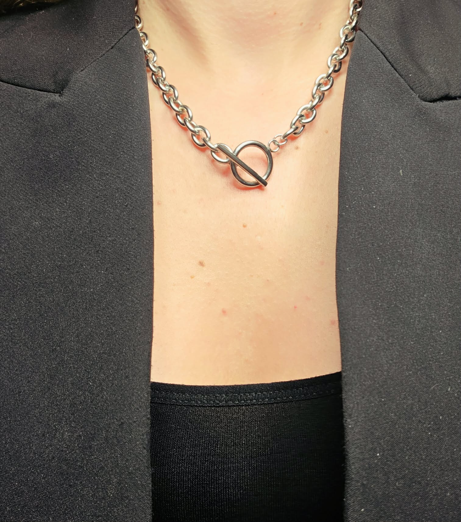 Amarilise silver necklace