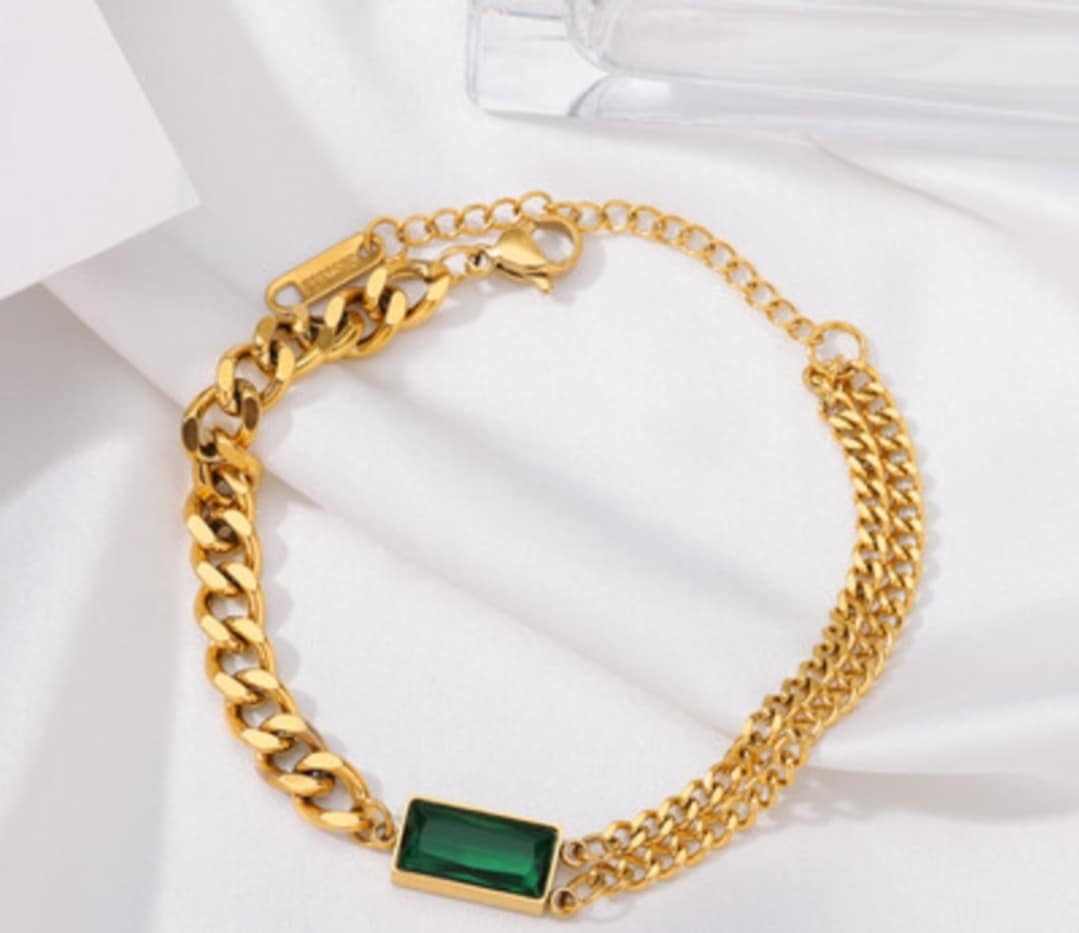 Double-green-bracelet Double-green-bracelet