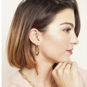 Earrings-Smooth-Ovalgold1