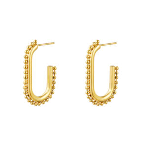 Σκουλαρίκια-gold-oval-hoop-balls