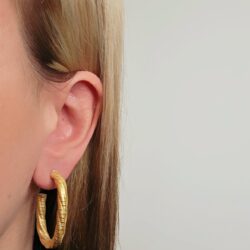 Σκουλαρίκια Ear studs twisted hoops