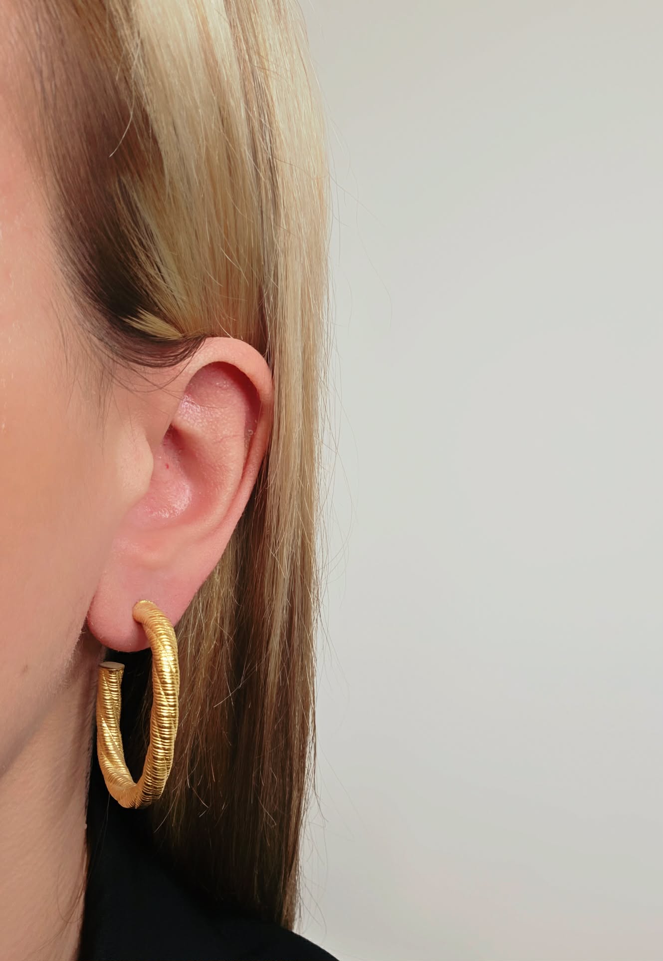 Σκουλαρίκια Ear studs twisted hoops