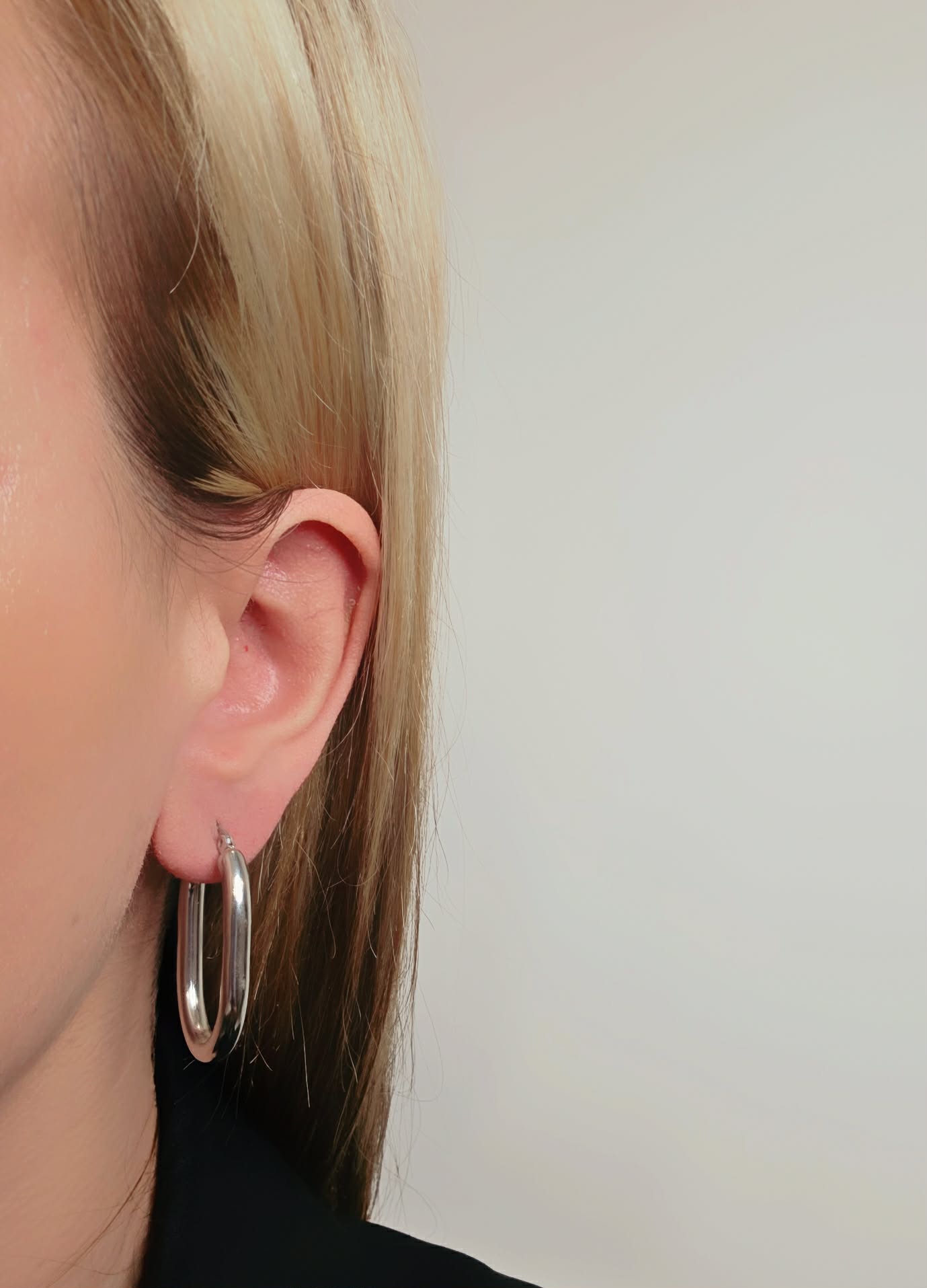 Σκουλαρίκια-Smooth-Oval