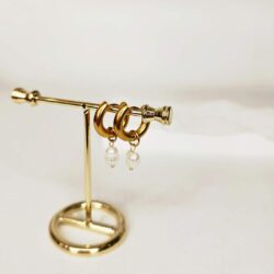 Σκουλαρίκια-Stainless-steel-pearls-simple