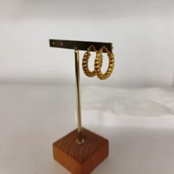 Σκουλαρίκια-gold-stainless-steel-turned