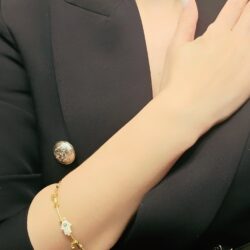 Luxury goth bracelet