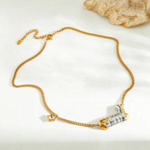 Boot-necklace