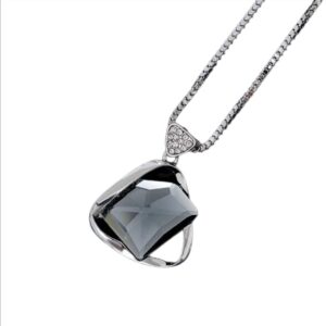 Caracola-necklace-silver