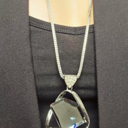 Caracola-necklace-silver