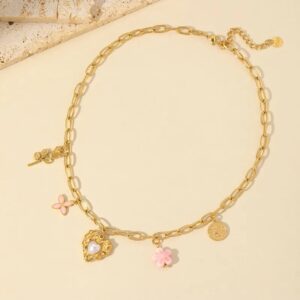 Colorful-necklace-heart