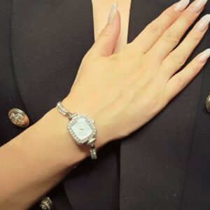 Silver-white-watch