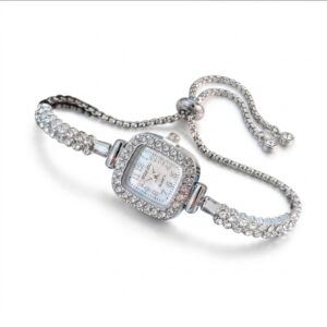 Silver-white-watch