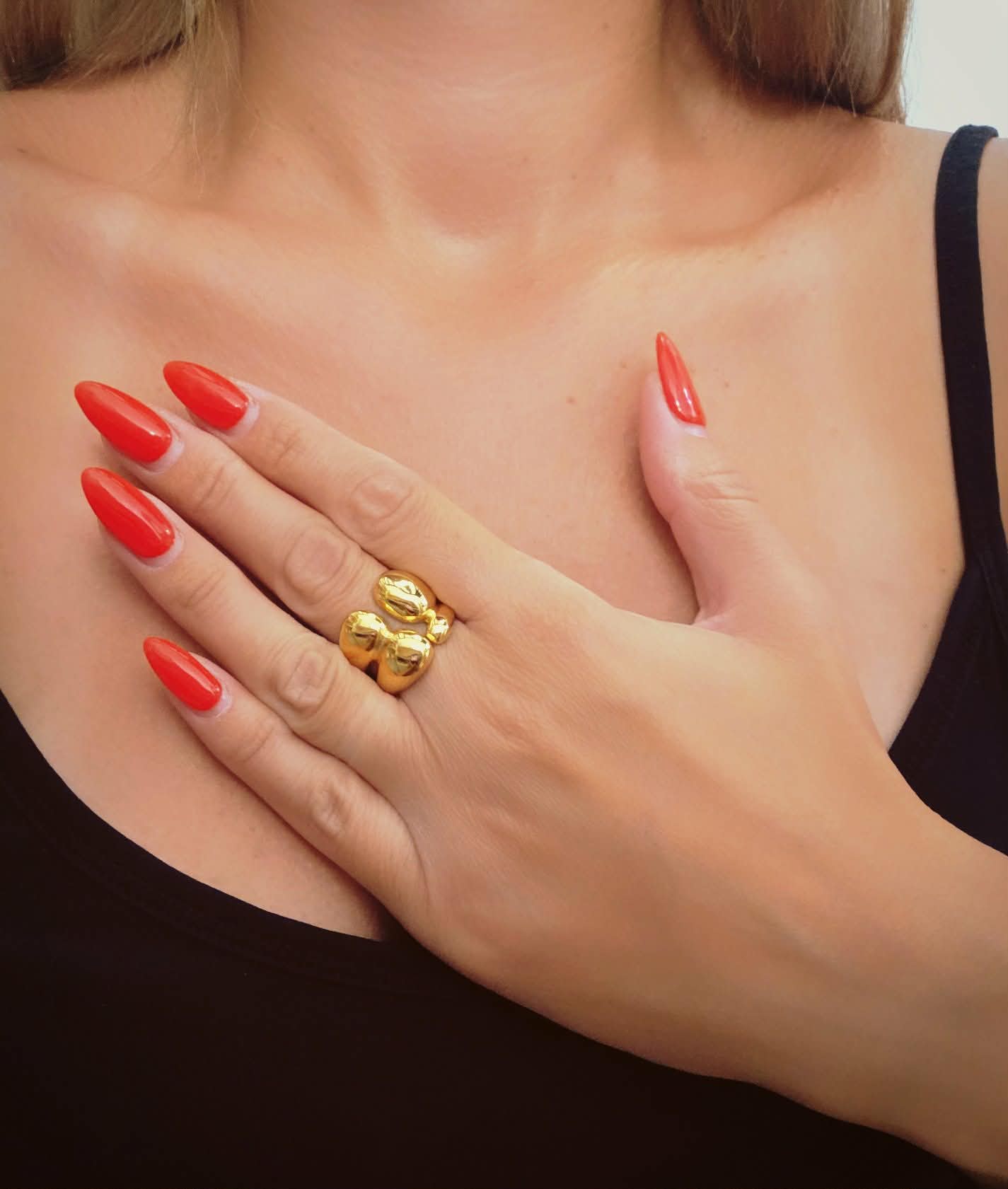 Midnight-gold-ring