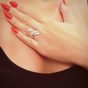 Ostria-silver-ring
